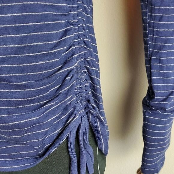 Calia Blue Striped Long Sleeve Shirt - Picture 4 of 5